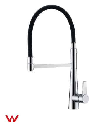 Pull-out Chrome PVC Vege Spray Sink Mixer