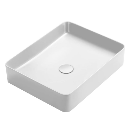 Rectangular Above Counter Basin – Multiple Colours Available