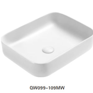 Soft Rectangle Above Counter Basin – Multiple Colours Available