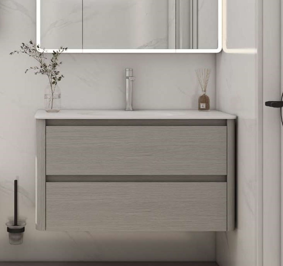 Kelland Series Wall-Hung Vanity – Multiple Finishes Available