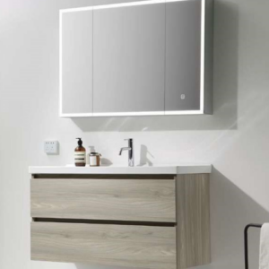 Paris Spring Series Wall-Hung Vanity – Multiple Finishes Available