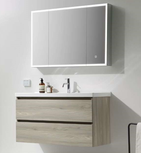 Paris Spring Series Wall-Hung Vanity – Multiple Finishes Available