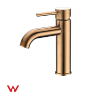Aurex Series Basin Mixer – Brush Copper Finish