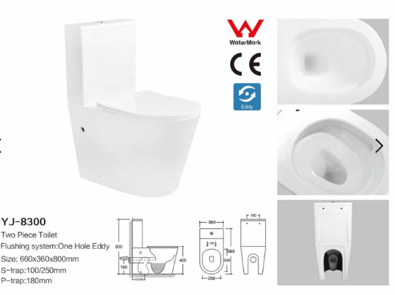 Back-to-Wall watermark Toliet